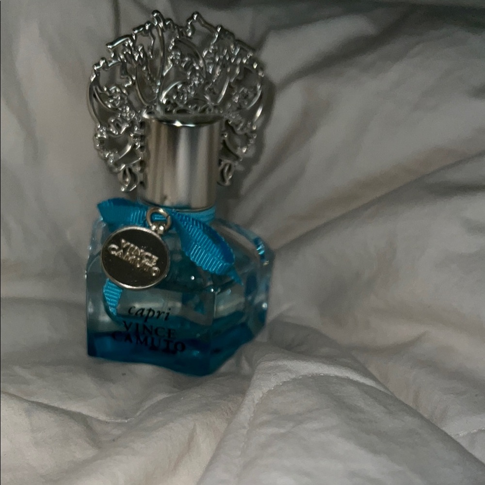 Vince Camuto Blue and Silver Bath & Body Collection
